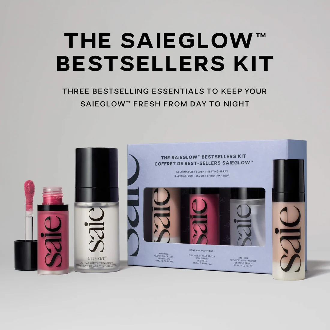 Saie - The Saieglow™ Bestsellers Kit (New 2026)