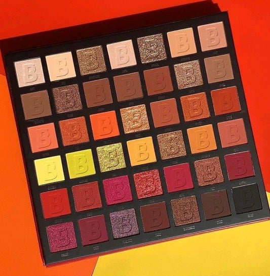 Beauty bay eyeshadow FIERY 42 colour
