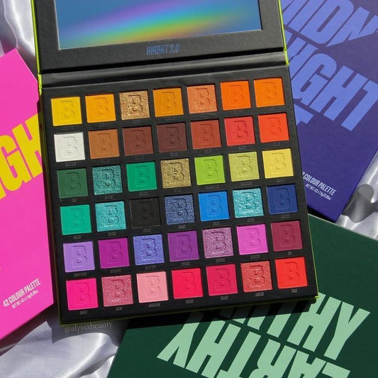 Beauty bay eyeshadow BRIGHT 42 colour