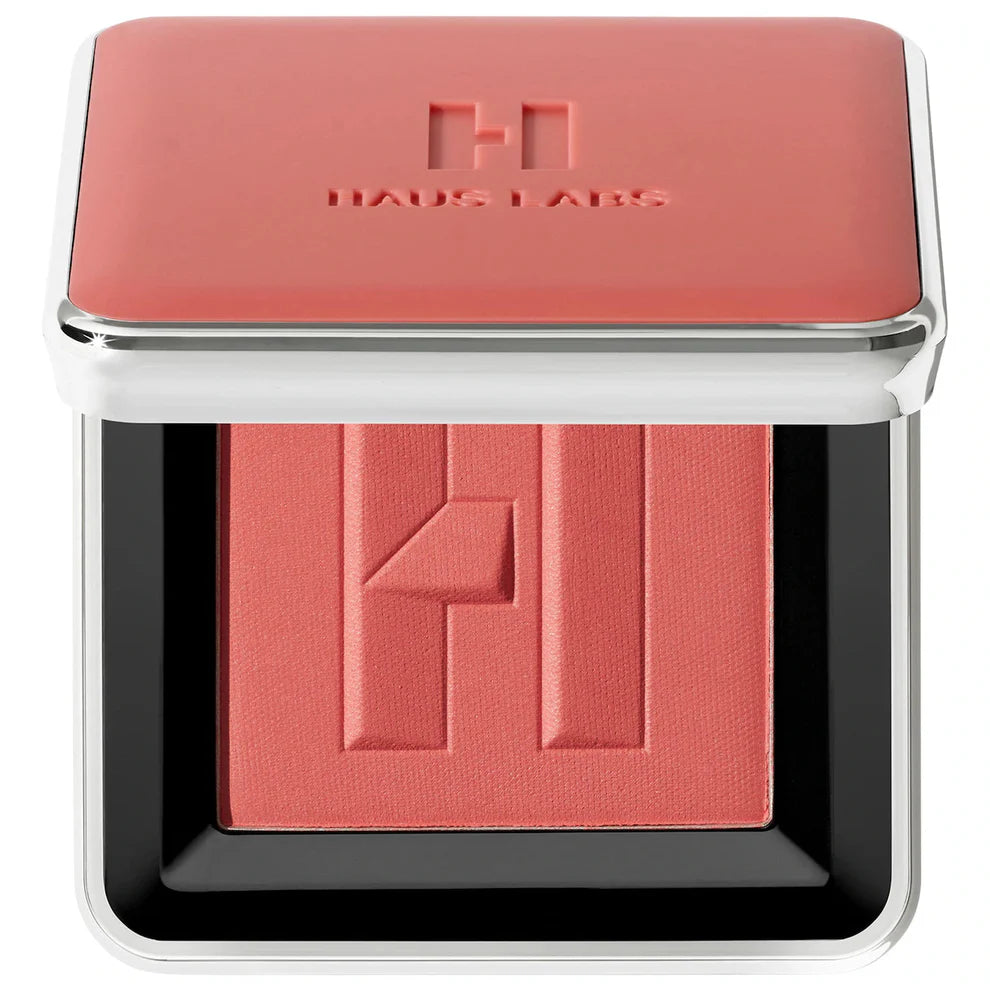 HAUS LABS BY LADY GAGA Color Fuse Talc-Free Blush Powder With Fermented Arnica (French Rosette)