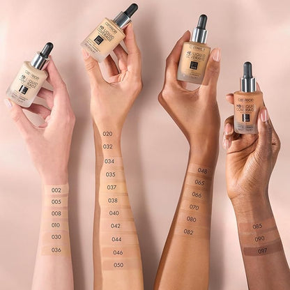 Catrice | HD Liquid Coverage Foundation | 24H Wear, Matte Finish, High Coverage, Waterproof Formula with Niacinamide