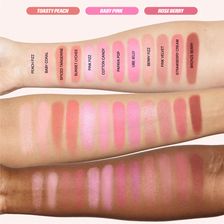 HUDA BEAUTY BLUSH FILTER BLURRING BLUSHIGHLTERS PALETTE (TOASTY PEACH)