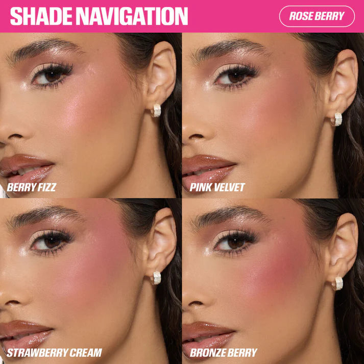 HUDA BEAUTY BLUSH FILTER BLURRING BLUSHIGHLTERS PALETTE (BABY PINK)