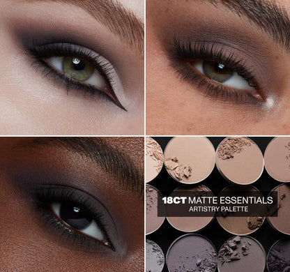 Morphe - 18CT Matte Essentials Artistry Palette