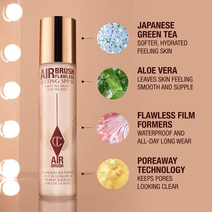Charlotte Tilbury - Mini Airbrush Flawless Setting Spray Duo Set