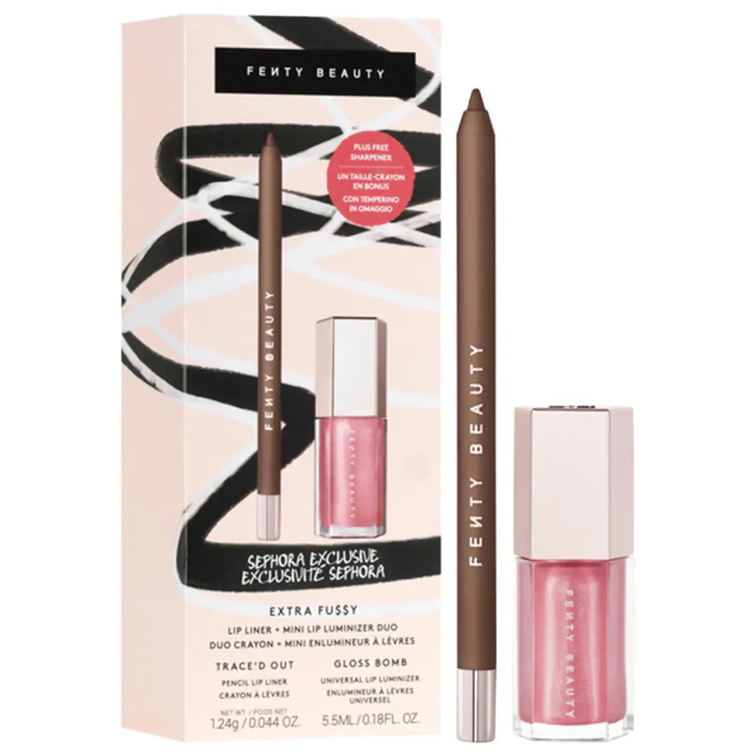 Fenty Beauty - Extra Fu$$y Lip Liner + Mini Lip Luminizer Duo